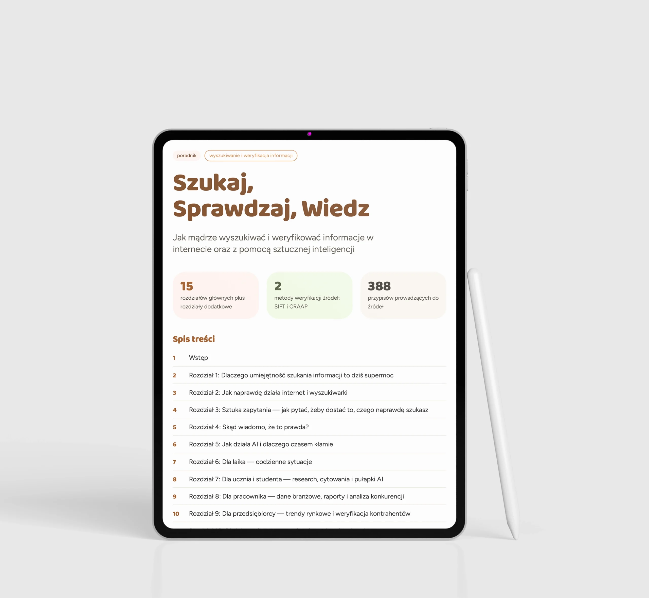Jak mądrze wyszukiwać i weryfikować informacje w internecie oraz z pomocą sztucznej inteligencji